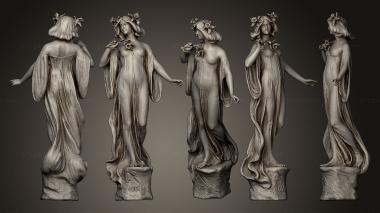 Figurines of people La Juventud 3d model